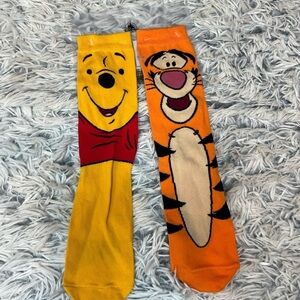 Disney parks Winnie and tigger socks